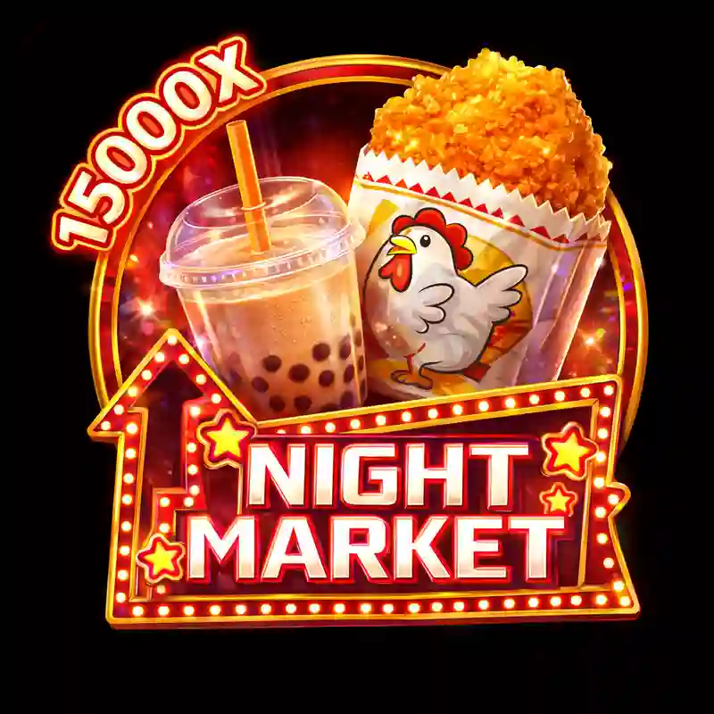 Night Market Slot Game Banner